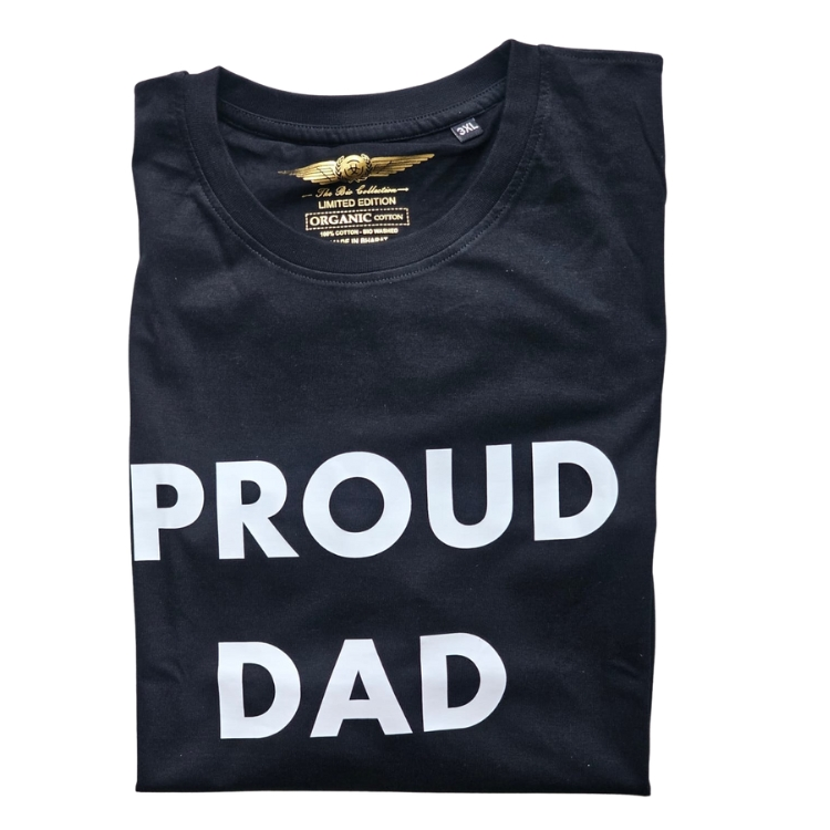 Buy personalised gift t-shirt combo for proud parents